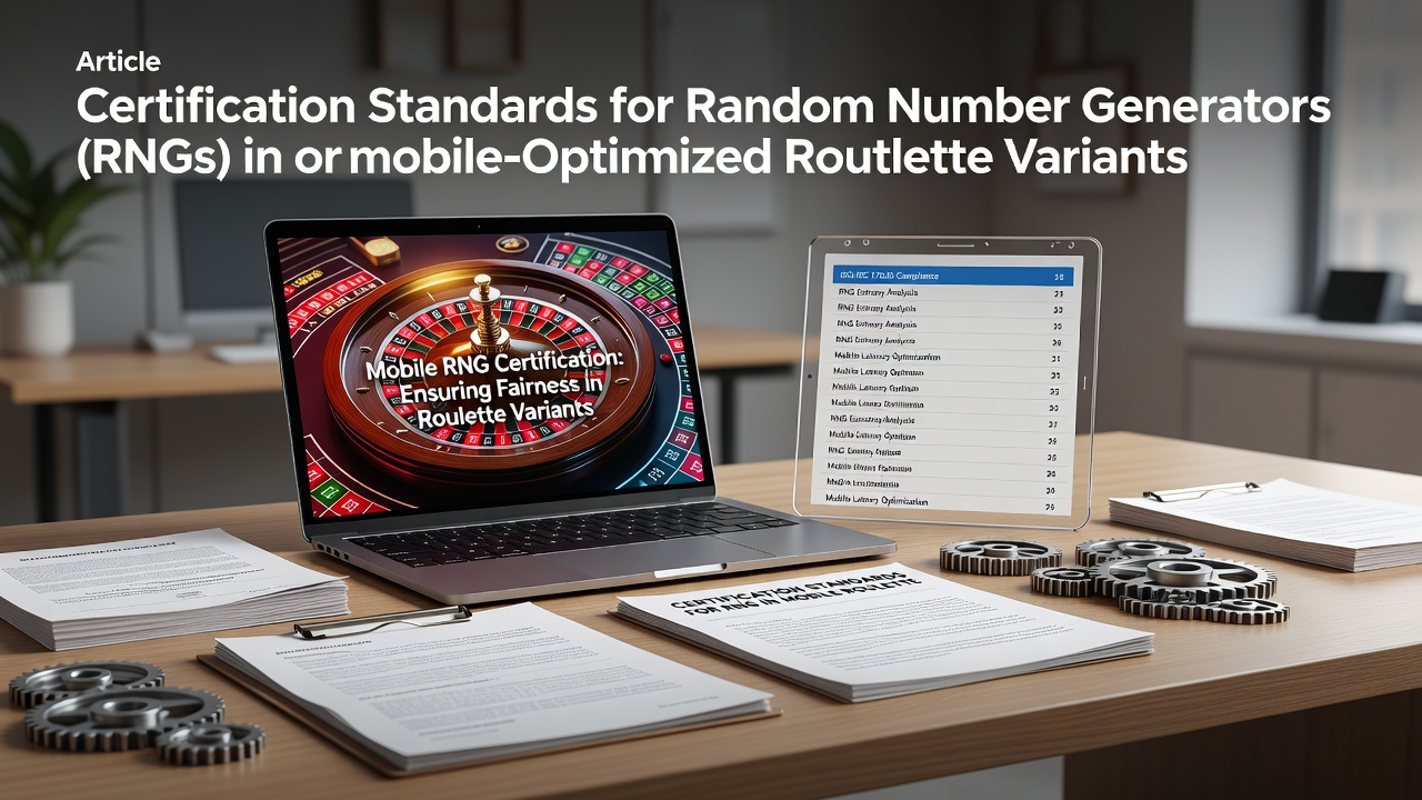 Certification testing process for RNG modules in mobile roulette platforms