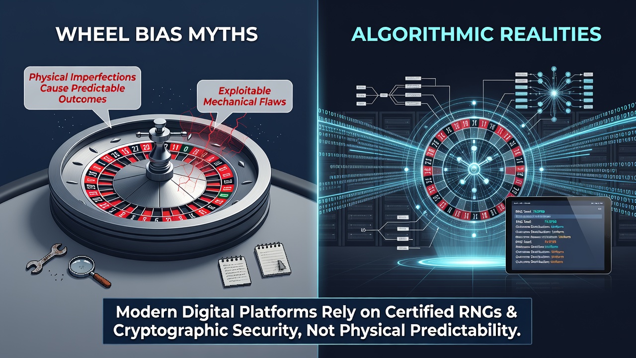 Technical diagram illustrating RNG data flow and certification checkpoints in digital roulette systems